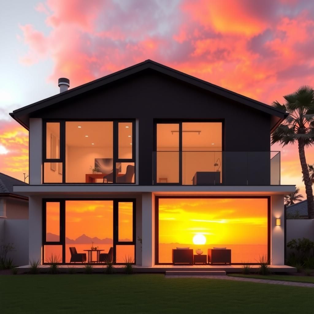 A beautiful real estate landscape